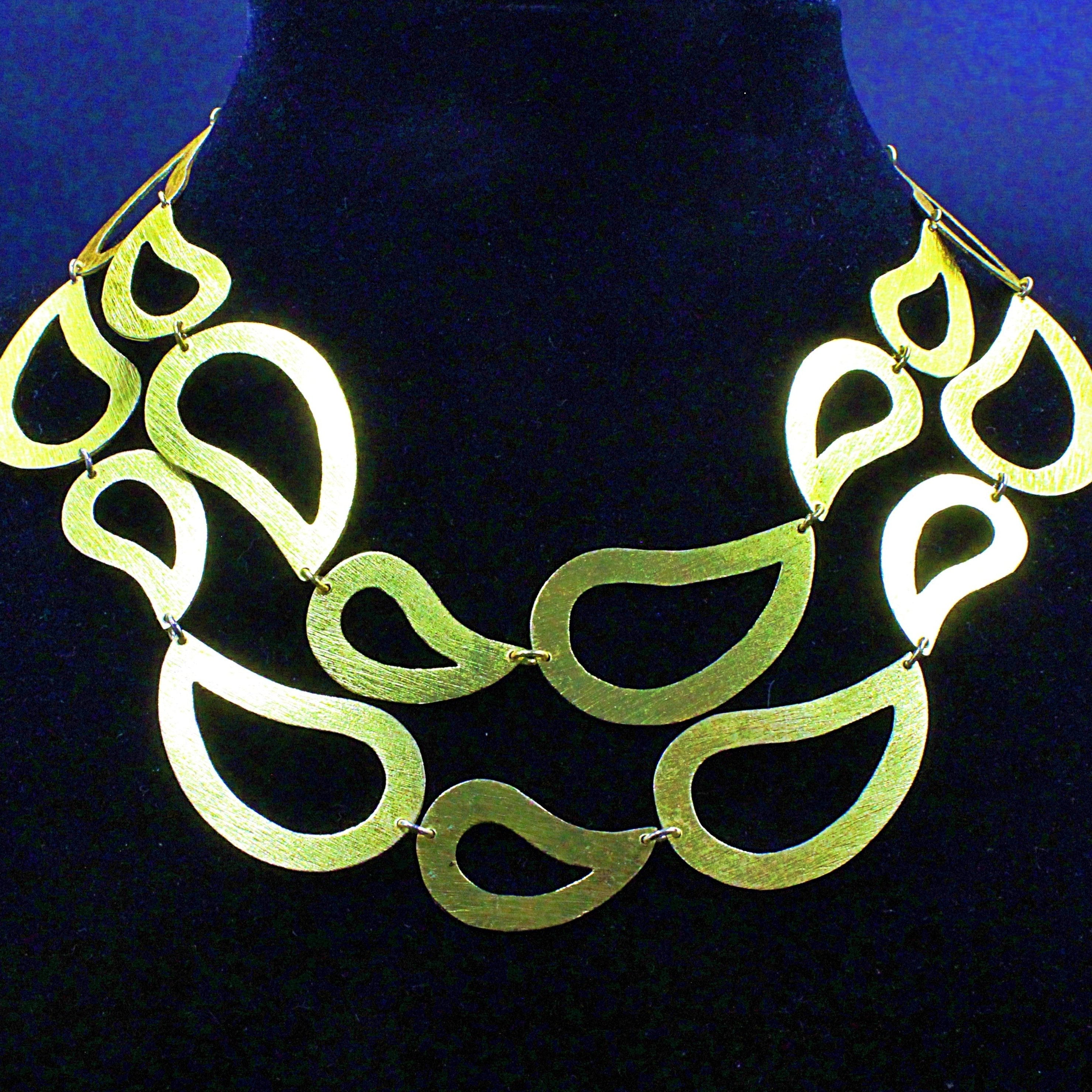 Collar GOTA bañado en oro