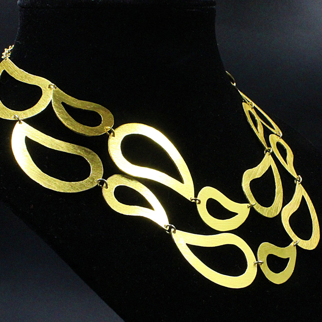 Collar GOTA bañado en oro