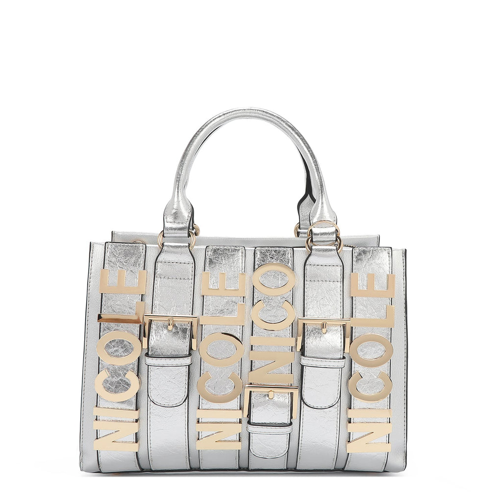 CALISTA SATCHEL (PLATEADO)