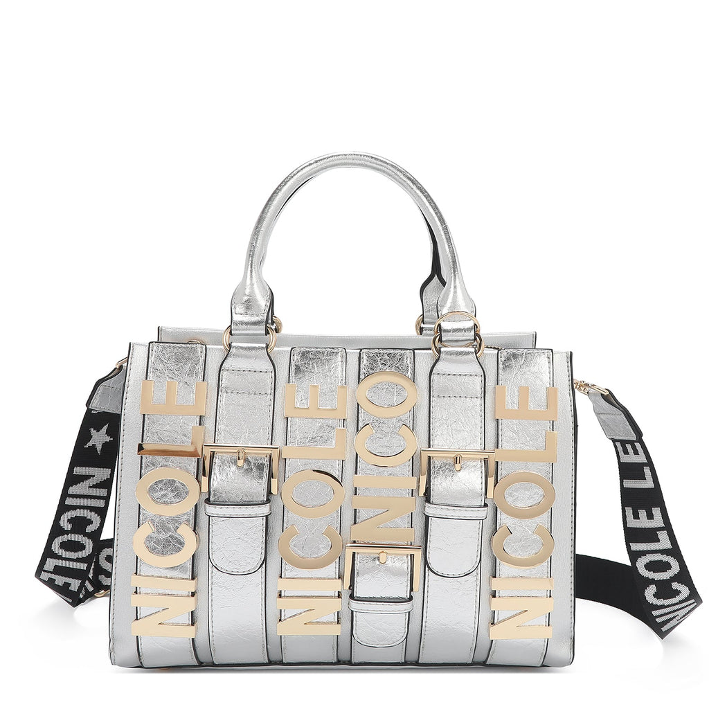 CALISTA SATCHEL (PLATEADO)